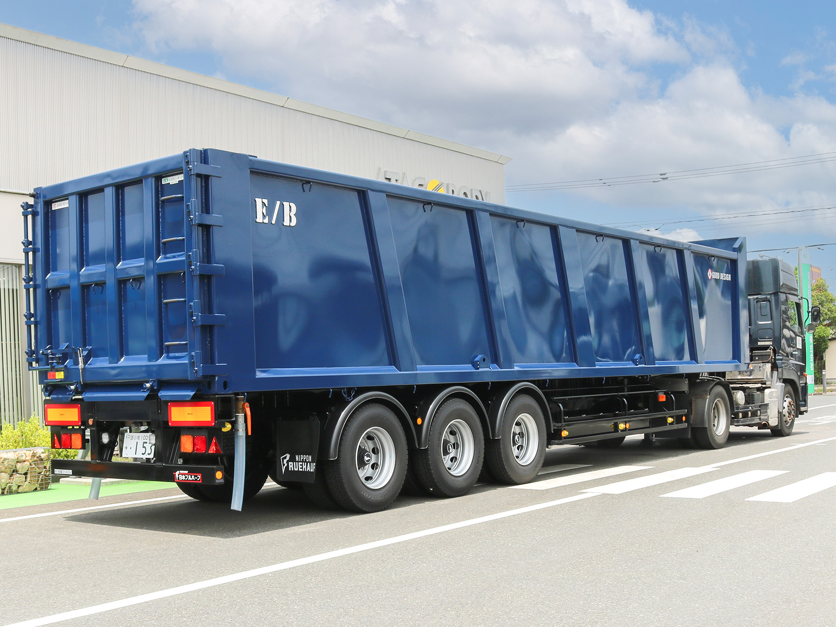 33ftコンテナシャーシ 密閉式 NEO Type L