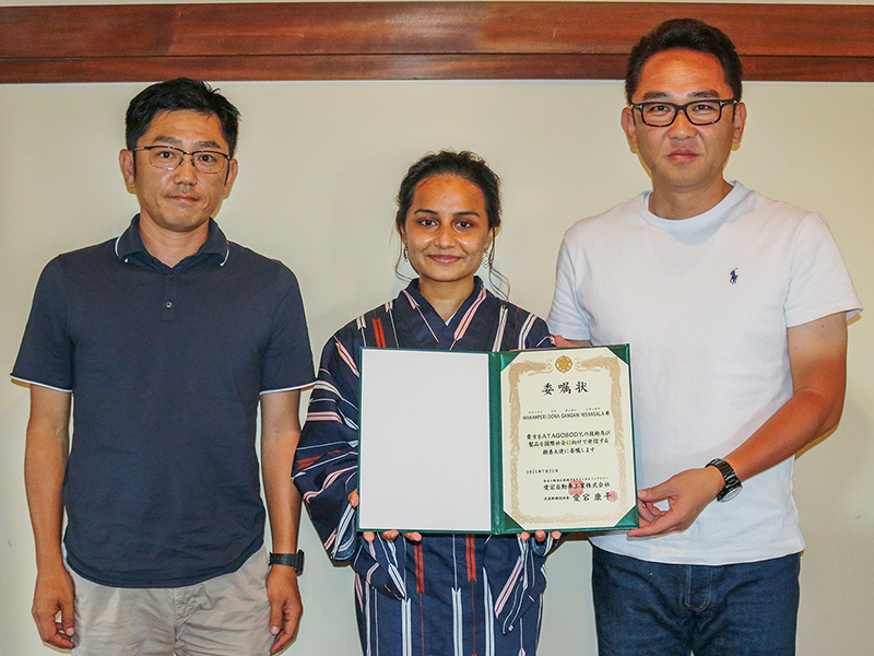 技術・製品を国際社会に向けて発信する親善大使